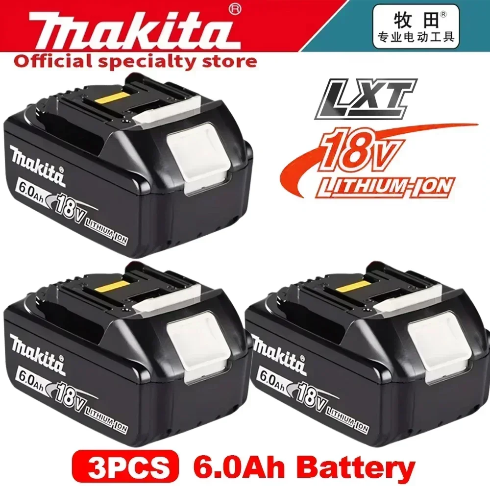 MAKITA BL1830B BL1850B BL1850 BL1840 BL1860 BL1815 18V Replacement Lithium Battery (6Ah/5Ah/3Ah)