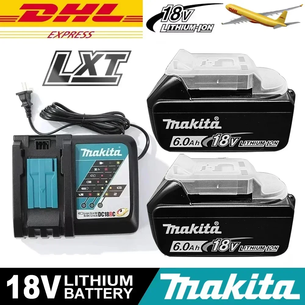MAKITA 18V Lithium-Ion Battery (BL1840, BL1830B, BL1850B, BL1850, BL1860, BL1815) - 6Ah/5Ah/3Ah Replacement