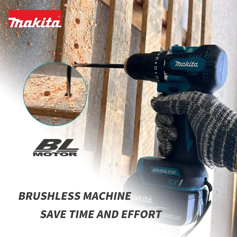 MAKITA DDF487 18V Brushless Multi-Function Drill/Driver with Variable Speed (1600rpm) Powerful Motor