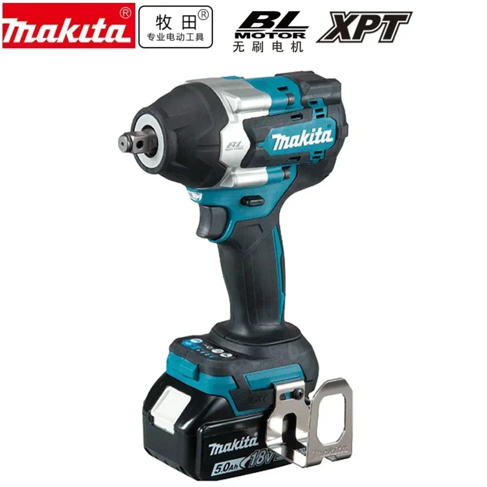 MAKITA DTW700 1/2" High Torque Electric Impact Wrench 1800N.m, Compatible with Makita Batteries