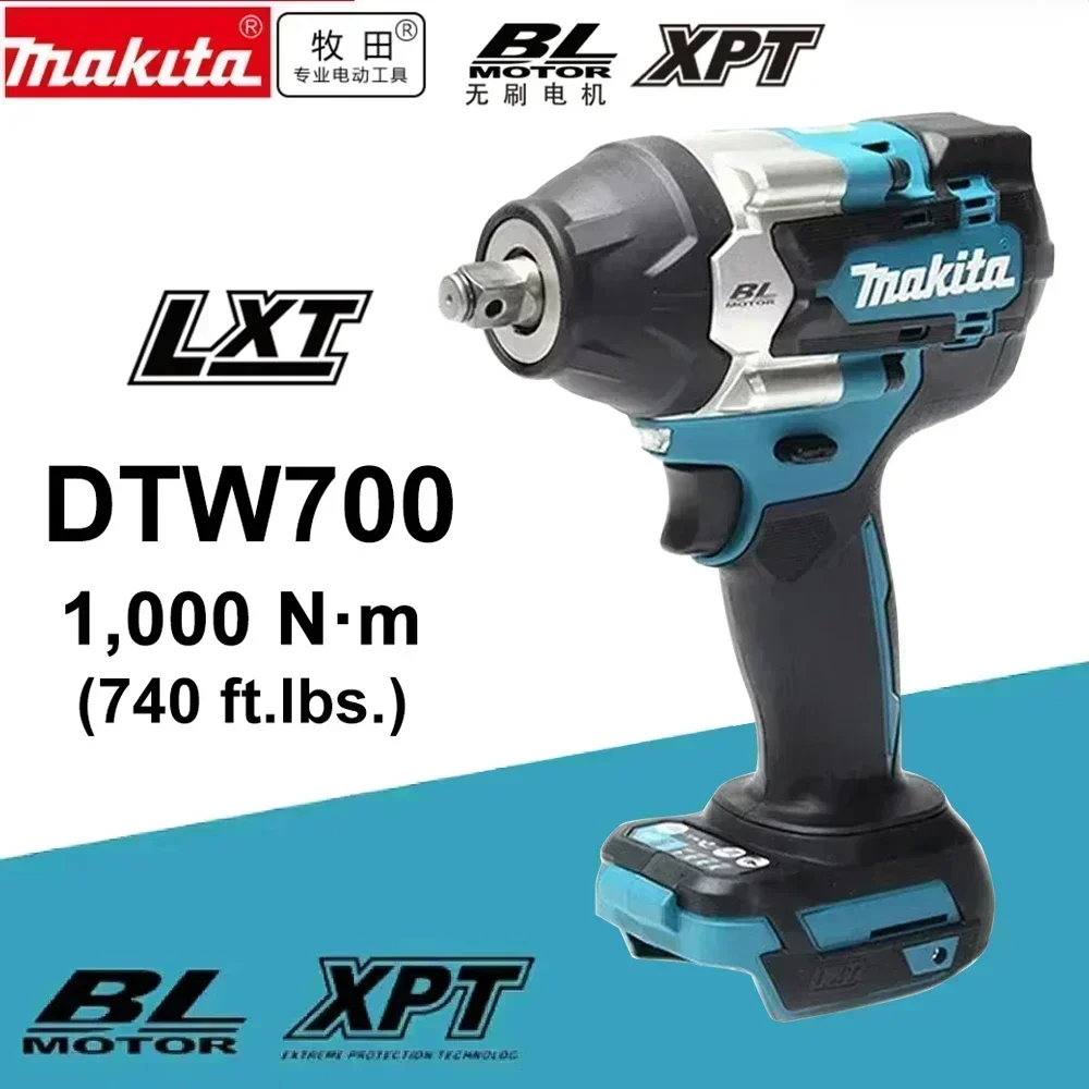 MAKITA DTW700 18V Brushless Cordless Impact Driver Large Torque Power Tool