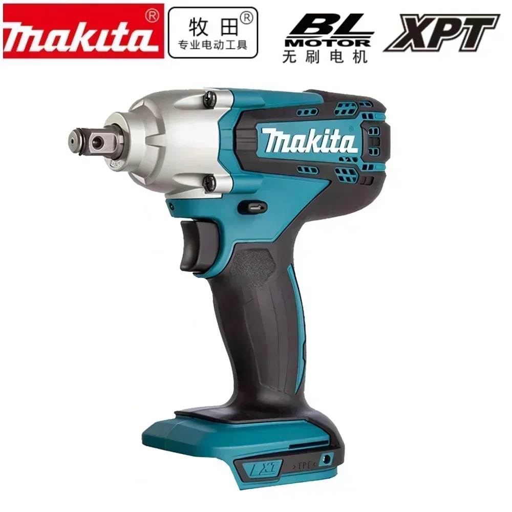 MAKITA DTW700 Brushless Electric Impact Wrench, 1/2 In Drive, 1000 N.M Torque, 18V Lithium-Ion Battery Compatible